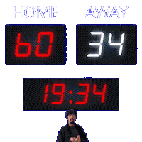 34 Away Sticker