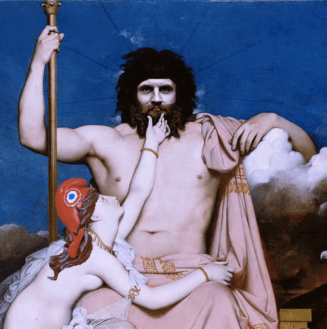 Jean-Auguste-Dominique Ingres Jupiter GIF