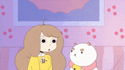 bee and puppycat money GIF by Cartoon Hangover
