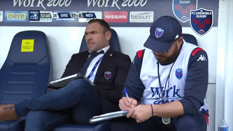 fcgrugby giphygifmaker rugby coach pen GIF