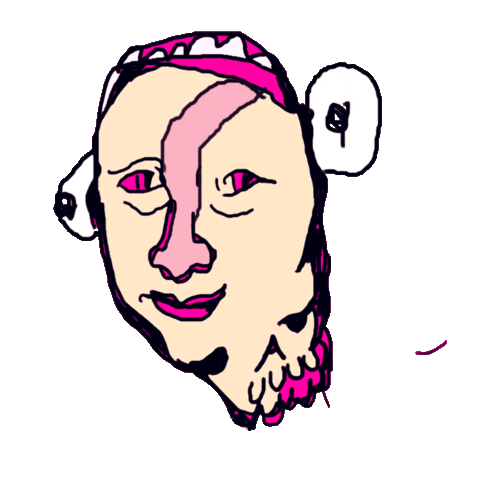 pop art animation STICKER by Dax Norman