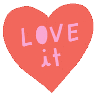 I Love You Heart Sticker