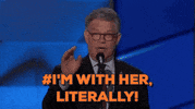 im with her al franken GIF by Election 2016