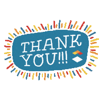 Thanks Thank You Sticker by Instructure: Makers of Canvas