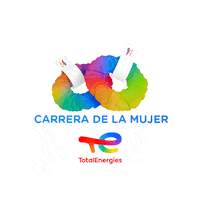 totalenergies_es totalenergies total energies carrera de la mujer carrera mujer Sticker