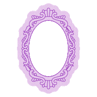 Mirror Piping Sticker by Funny Face Bakery