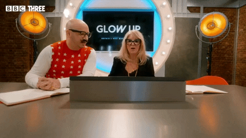 Make-Up Reaction GIF by BBC Three