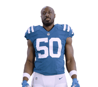 Flexing Justin Houston Sticker by Indianapolis Colts