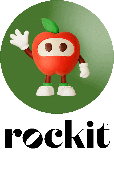 Apple Eating Sticker by elbe-obst