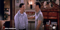 season 6 hug GIF by Will & Grace