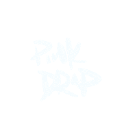 pinkdrp art white artist pinkdrp Sticker
