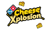 Cheese Pizza Food Sticker by Domino's Pizza Singapore