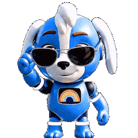 Sunglasses Wow Sticker by Ariel de Cuba
