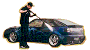 qztints cars car wash car steam wash car windows tinting Sticker
