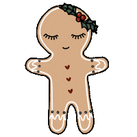 christmas no Sticker by anchetulil