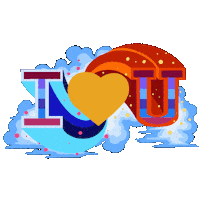 Happy I Love You Sticker by NdubisiOkoye