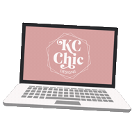 KC_Chic_Designs kc chic designs Sticker