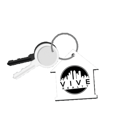 viverealtytx giphyupload realty keys vive Sticker