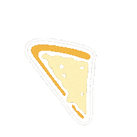 Cheese Pizza Sticker by Amy's Kitchen