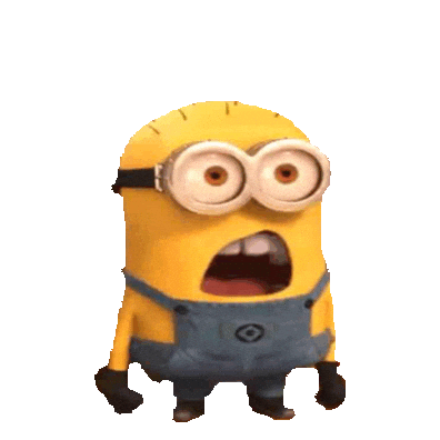 Minions What Sticker by imoji