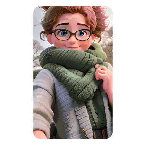 Film Sticker by Zettje in de goede richting