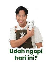Vidi Aldiano Sticker by Fore Coffee