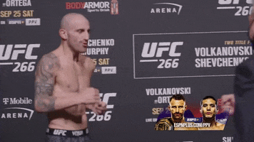 Alexander Volkanovski Sport GIF by UFC