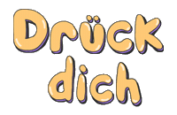 Drückdich Sticker by wefox