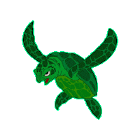 Angry Sea Life Sticker