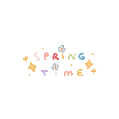 Spring Doodle Sticker
