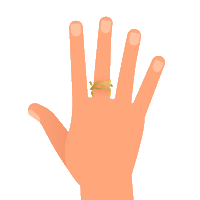 BindincMedia ring winnaar gewonnen trouwen Sticker