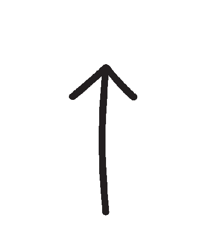 Swipe Up Black Arrow Sticker by FabFitFun