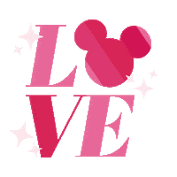 I Love You Pink Sticker
