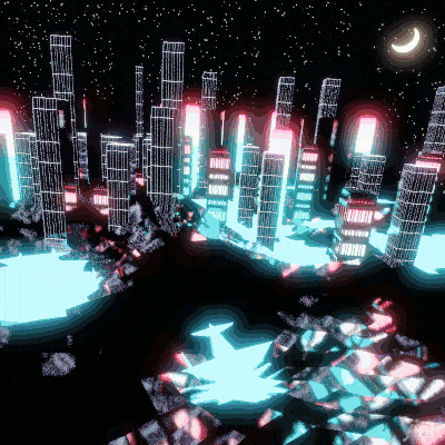 yizr giphyupload art animation 3d GIF