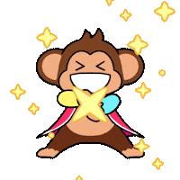 Stars Success Sticker by Chimpers