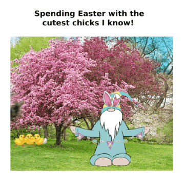 Easter Gnomes GIF