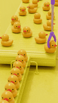 Satisfying Rubber Duck GIF by michaelmarczewski