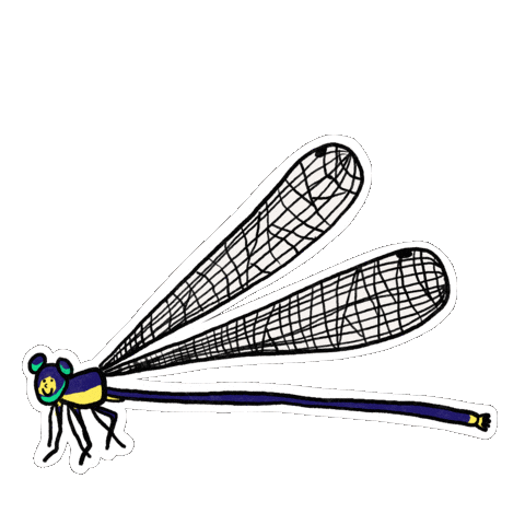 Libellule Sticker