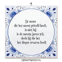 Moment Wijsheid Sticker by Tegelspreuken.nl