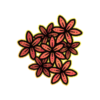 Flower Sticker