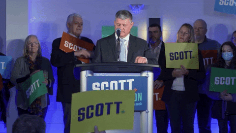 VoteScott giphyupload canada brown respect GIF