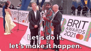Red Carpet Brits GIF by BRIT Awards
