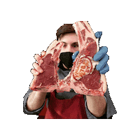 Meat Carne Sticker by ilmacellaioarbatax