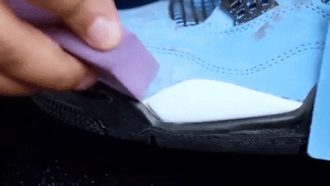 victoriakuglin giphygifmaker kicks jordans sneaker care GIF