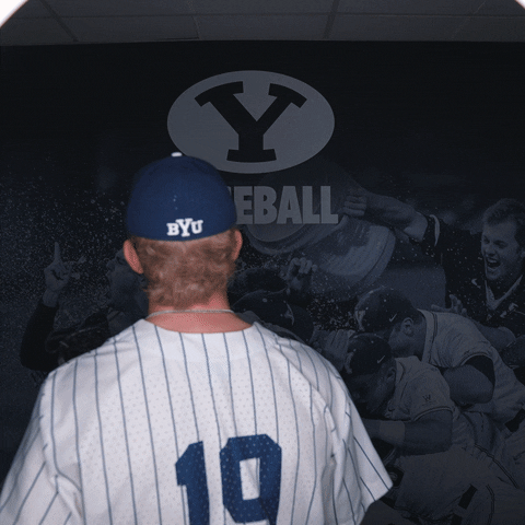 Sport Baseball GIF by BYU Cougars