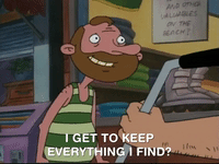 hey arnold nicksplat GIF