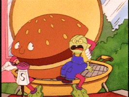 burger lol GIF by Nickelodeon