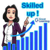 Best Wishes Skill Sticker by Great Learning