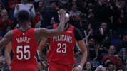 anthony davis expression GIF by NBA