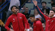 Lets Go Reaction GIF by NBA